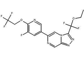 2-Fluoro-6-(2,2,2-trifluoroethoxy)benzonitrile structure, CAS 119584-74-6