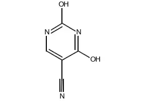 1-cyclopropyl-2,4-dioxo-1,2,3,4-tetrahydropyrimidine-5-carbonitrile structure, CAS 175203-44-8