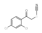 2,4-Dichlorophenacylthiocyanate structure, CAS 125488-14-4