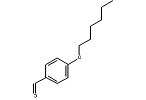 4-Hexyloxybenzaldehyde structure, CAS 5736-94-7