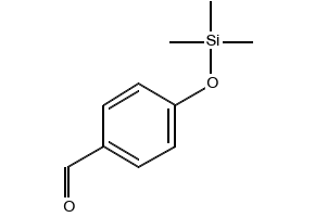 4-(Trimethylsiloxy)benzaldehyde structure, CAS 1012-12-0