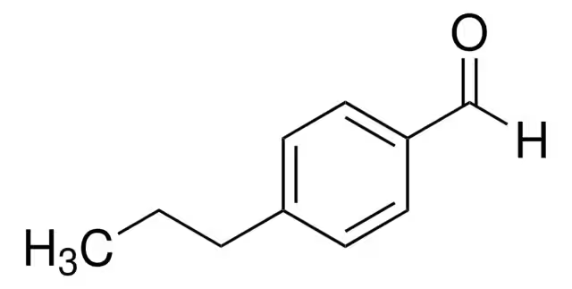 4-N-Propylbenzaldehyde structure, CAS 28785-06-0