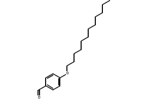 4-Dodecyloxybenzaldehyde structure, CAS 24083-19-0