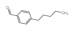 4-N-Pentylbenzaldehyde structure, CAS 6853-57-2