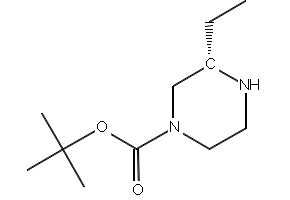 (S)-1-Boc-3-propyl-piperazine structure, CAS 928025-58-5
