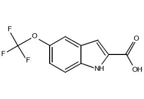 5-(Trifluoromethoxy)indole-2-carboxylicacid structure, CAS 175203-84-6