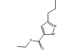 Ethyl3-N-propylpyrazole-5-carboxylate structure, CAS 92945-27-2