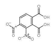 3,4-Dinitro-1,2-benzenedicarboxylicacid structure, CAS 92971-15-8