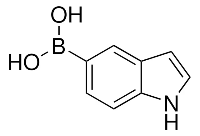 5-Indolylboronicacid structure, CAS 144104-59-6
