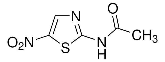 2-Acetamido-5-nitrothiazole structure, CAS 140-40-9