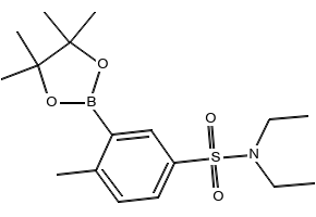 N,N-Diethyl-4-(4,4,5,5-tetramethyl-1,3,2-dioxaborolan-2-yl)-3-Pyridinecarboxamide structure, CAS 932382-18-8