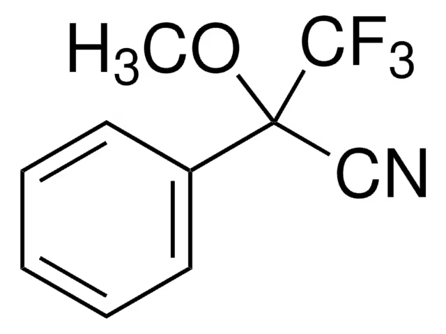 2-Methoxy-2-phenyl-3,3,3-trifluoropropionitrile structure, CAS 80866-87-1