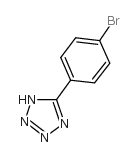 5-(4-Bromophenyl)-1H-tetrazole structure, CAS 50907-23-8
