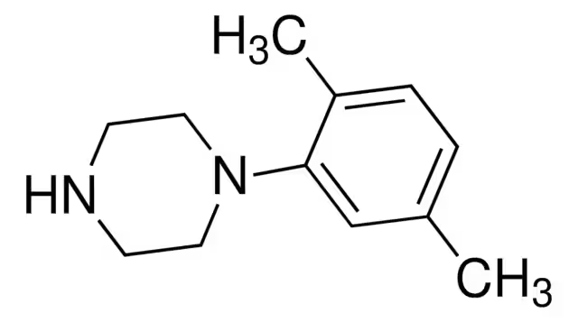 1-(2,5-Dimethylphenyl)piperazine structure, CAS 1013-25-8