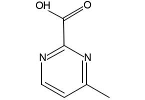 4-Methyl-2-pyrimidinecarboxylicacid structure, CAS 933738-87-5