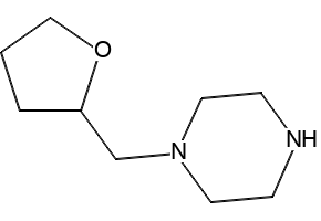 1-Tetrahydrofurfuryl-piperazine structure, CAS 82500-35-4