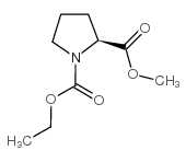 (2S)-1,2-Pyrrolidinedicarboxylicacid-1-ehtyl-2-methylester structure, CAS 93423-88-2