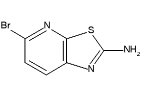 2-Amino-5-bromothiazolo[5,4-b]pyridine structure, CAS 934266-82-7