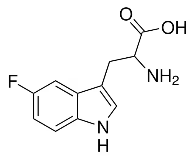 5-Fluoro-DL-tryptophan structure, CAS 154-08-5