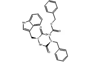 Z-Phe-trp-OH structure, CAS 16856-28-3