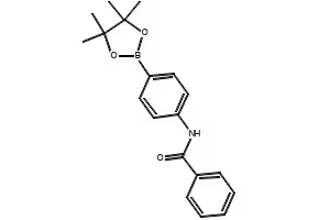 N-(4-(4,4,5,5-Tetramethyl-1,3,2-dioxaborolan-2-yl)phenyl)benzamide structure, CAS 935660-75-6
