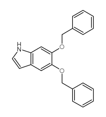 5,6-Dibenzyloxyindole structure, CAS 4790-19-6