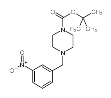 Tert-Butyl4-(3-nitrobenzyl)piperazine-1-carboxylate structure, CAS 203047-33-0