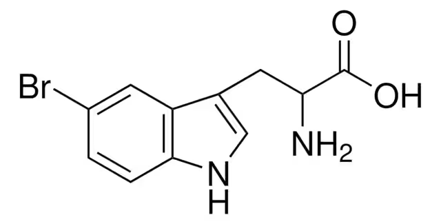 5-Bromo-DL-tryptophan structure, CAS 6548-09-0