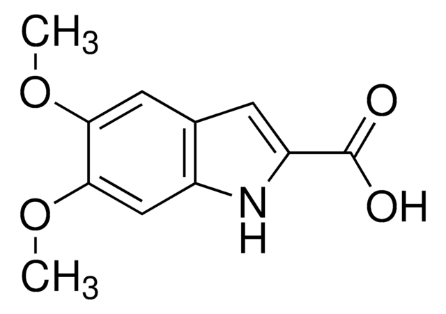 5,6-Dimethoxyindole-2-carboxylicacid structure, CAS 88210-96-2