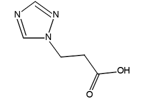 3-(1H-1,2,4-Triazol-1-yl)propanoicacid structure, CAS 76686-84-5