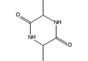 3,6-Dimethylpiperazine-2,5-dione structure, CAS 5625-46-7