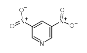 3,5-Dinitropyridine structure, CAS 940-06-7
