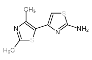 2',4'-Dimethyl-[4,5']bithiazolyl-2-ylamine structure, CAS 435341-84-7