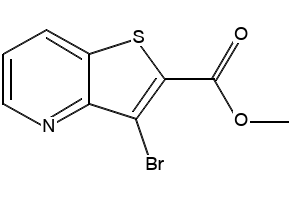 3-Bromothieno[3,2-b]pyridine structure, CAS 94191-12-5