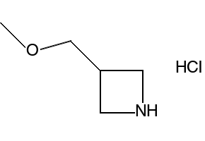 3-(Methoxymethyl)azetidinehydrochloride structure, CAS 942308-06-7