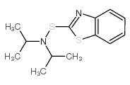 N,N-Diisopropylbenzothiazole-2-Sulfenamide structure, CAS 95-29-4