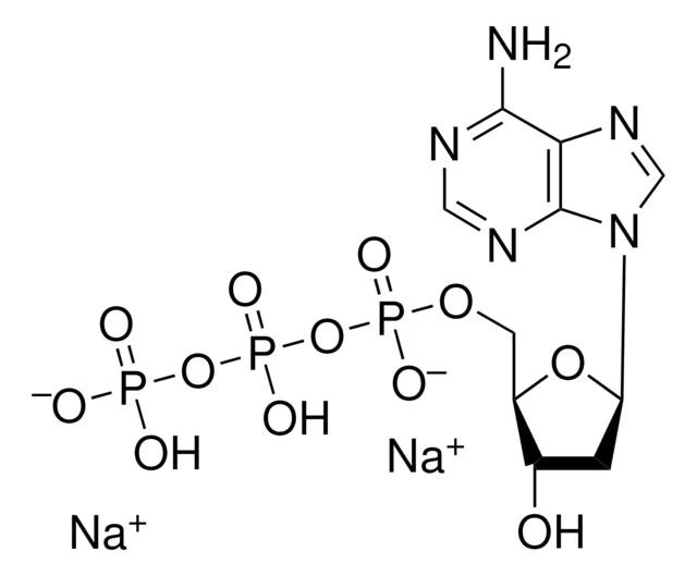 2'-Deoxyadenosine-5'-triphosphatedisodiumsalt structure, CAS 74299-50-6