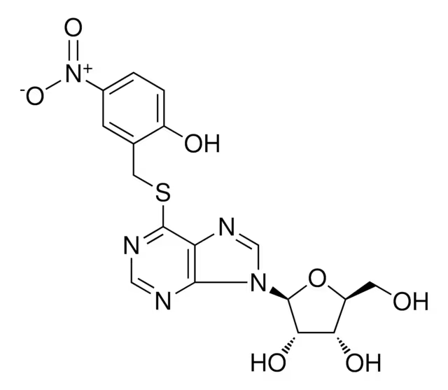 s-(2-Hydroxy-5-nitrobenzyl)-6-thioinosine structure, CAS 56964-73-9