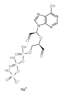 Inosine5'-triphosphate,periosateoxidizedsodiumsalt structure, CAS 105208-87-5