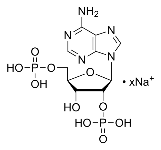 Adenosine2',5'-diphosphateSodiumSalt structure, CAS 108347-94-0