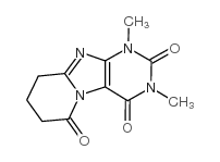 Theophylline-8-butyricacidlactam structure, CAS 95796-70-6