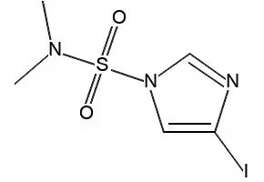 N,N-Dimethyl-4-iodo-1H-imidazole-1-sulfonamide structure, CAS 135773-25-0