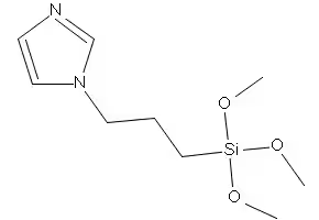 N-(Trimethoxysilylpropyl)imidazole structure, CAS 70851-51-3