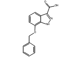 7-(Benzyloxy)-3-iodo-1H-indazole structure, CAS 944899-22-3