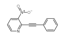 3-Nitro-2-(phenylethynyl)pyridine structure, CAS 947330-58-7