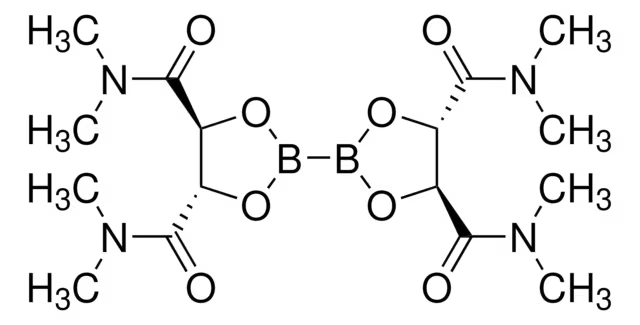 Bis(N,N,N'N'-tetramethyl-D-tartramideglycolato)diboron structure, CAS 230299-42-0