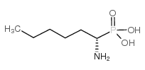 (1-Aminohexyl)phosphonicacid structure, CAS 63207-60-3