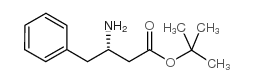 T-Butyl(3S)-3-amino-4-phenylbutanoate structure, CAS 120686-17-1