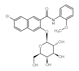 Naphtholas-bibeta-D-galactopyranoside structure, CAS 51349-63-4