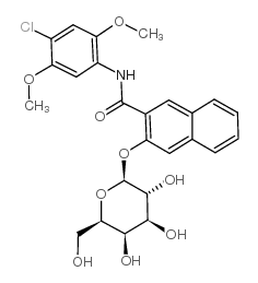 2-(Beta-D-galactosidoxy)naphtholas-lc structure, CAS 94123-05-4